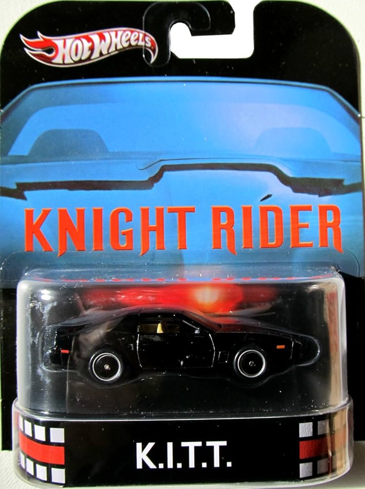 KNIGHT RIDER K.I.T.T. ミニカー Amazon | Hot Wheels Retro Entertainment Knight Rider